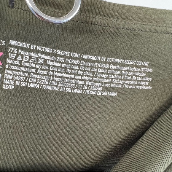 Victoria’s Secret Sport Green Knockout Leggings Size XS - Picture 7 of 8